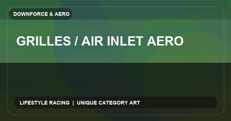 Grilles / Air Inlet Aero